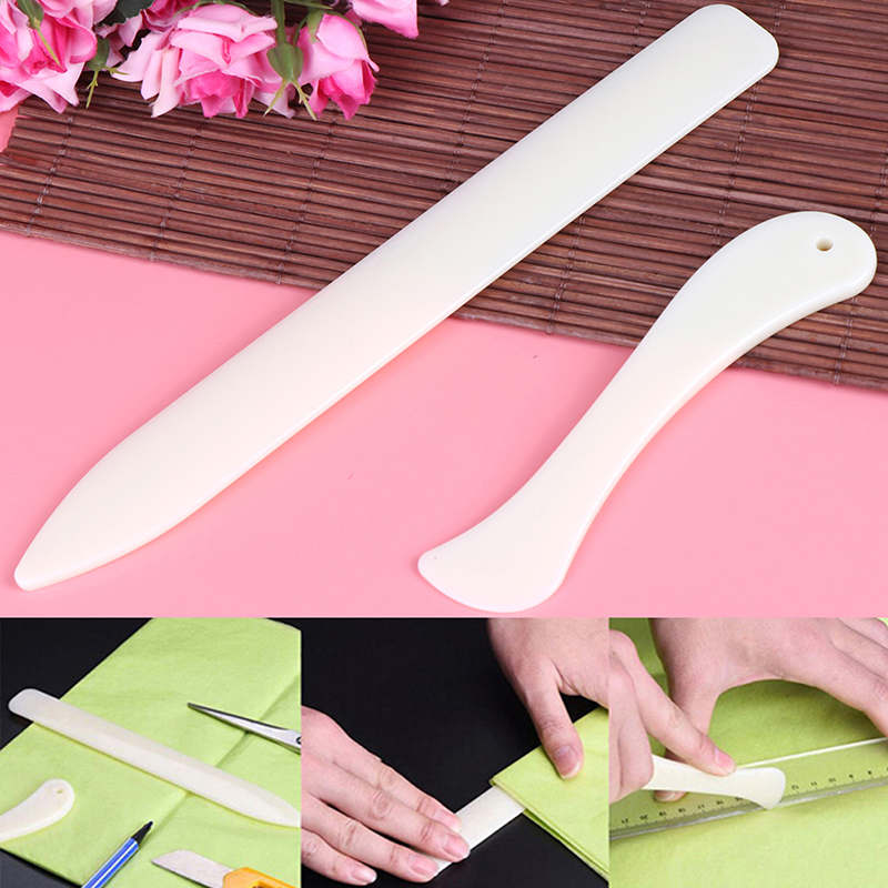 Bone Folder Tool - 2 teile/satz Kunststoff Knochen Ordner Handwerk