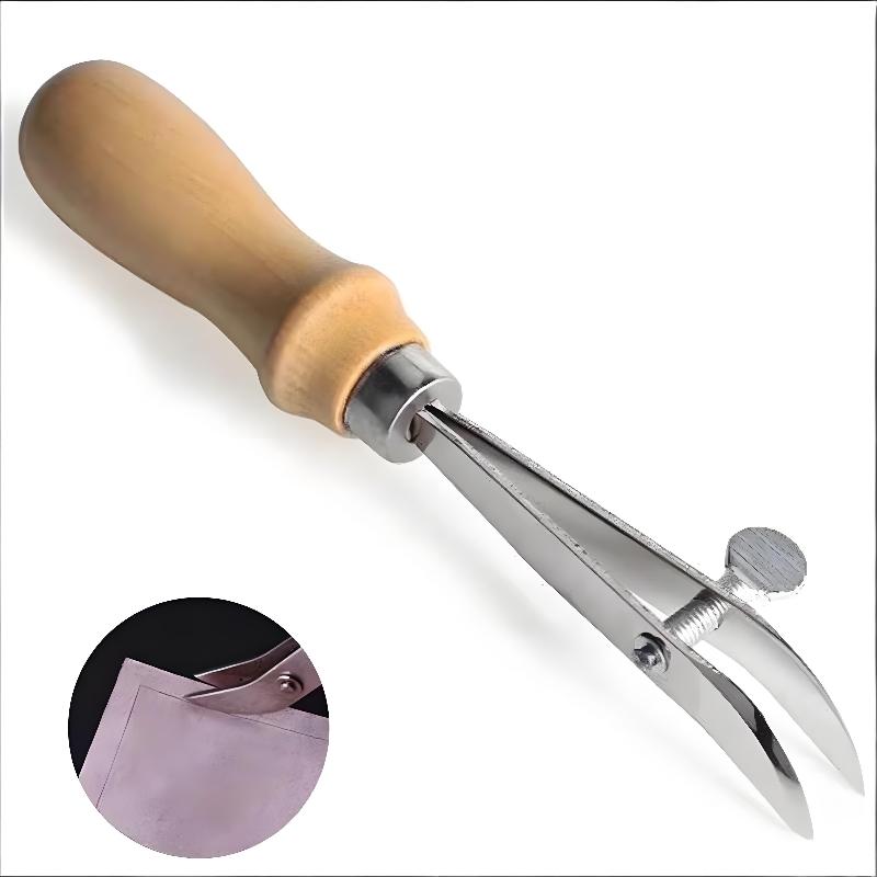 *Verstellbares Lederkanten-Ril – Groover Stitching Tool Bewertung und Preis
