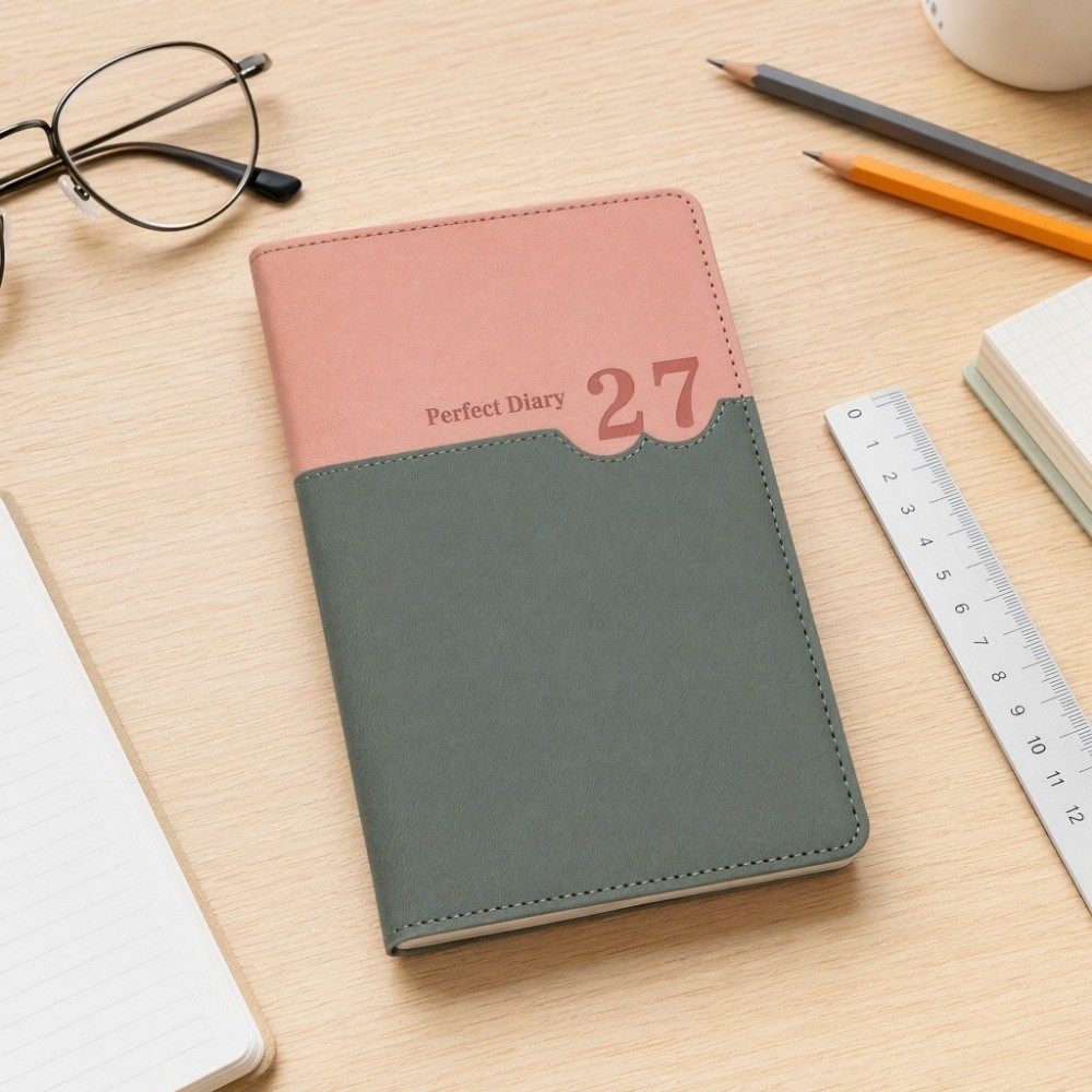 Büro-Arbeitsplaner 2027, Termi – Leather Work Diary Covers Bewertung und Preis