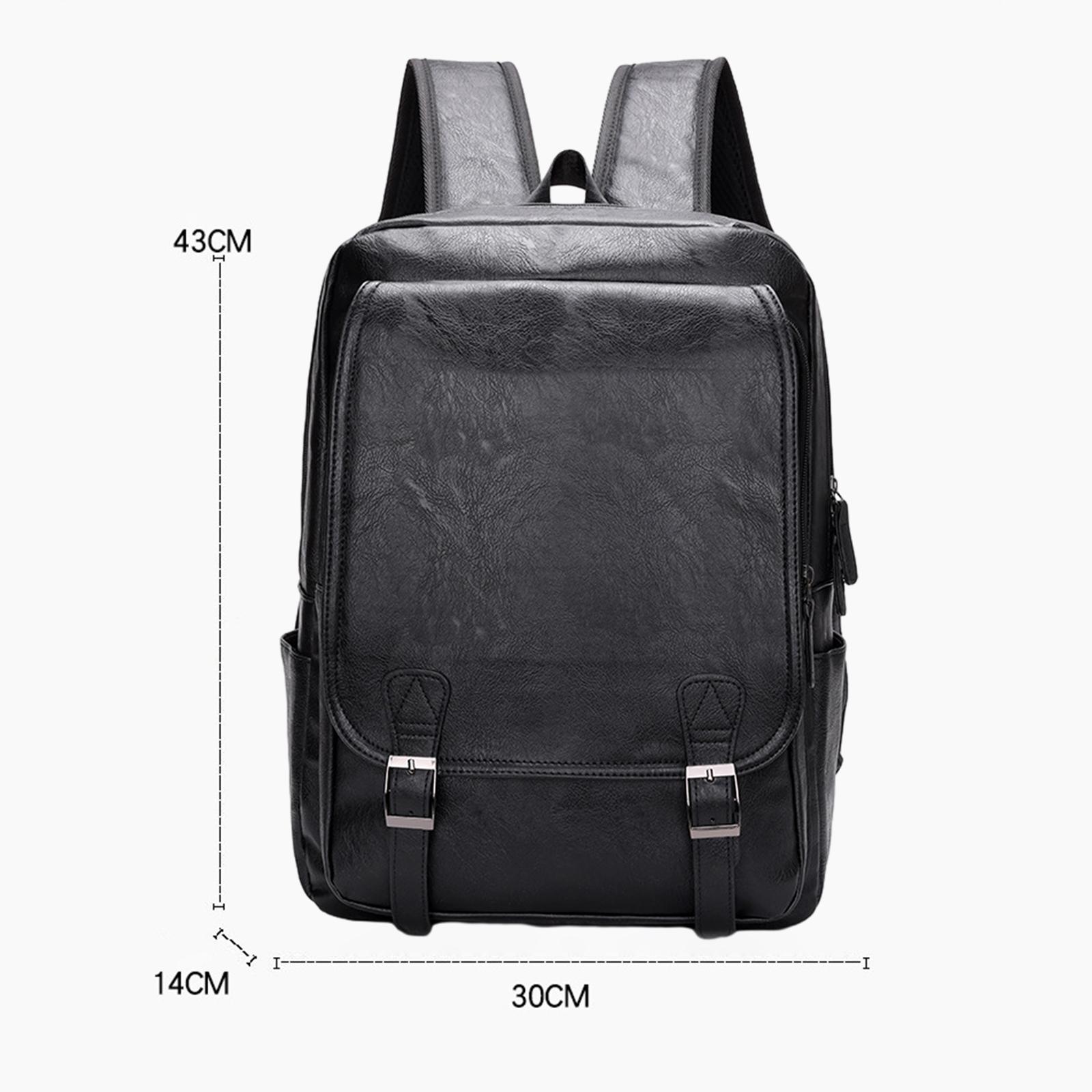Herren-Laptop-Rucksack aus PU- – Leather Work Rucksack Mens Bewertung und Preis