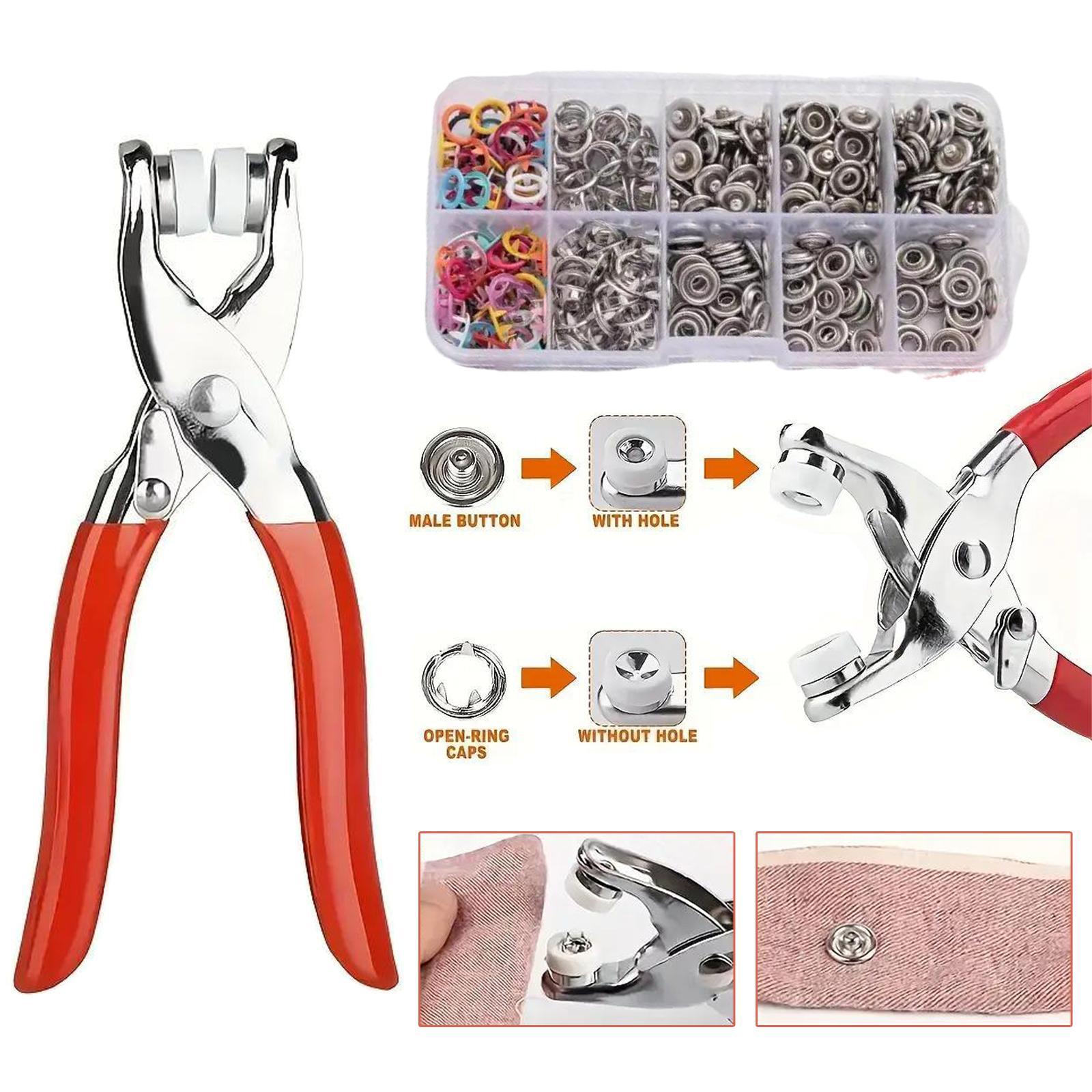 100 Sets Metall-Druckknöpfe mi – Rivet Setter Tool Bewertung und Preis