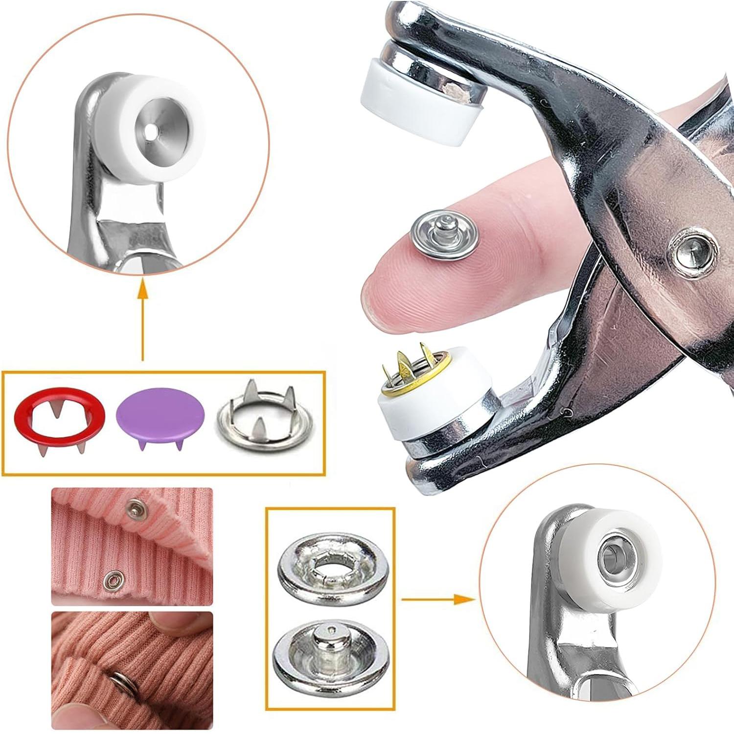 100 Sets Metall-Druckknöpfe mi – Rivet Setter Tool Bewertung und Preis